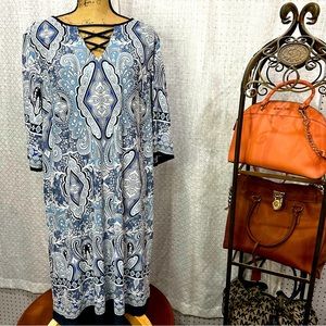 🔥Lane Bryant Raised Texture Dress Sz18/20